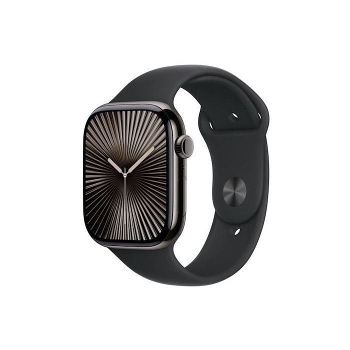 Apple Bracelete Desportiva para Apple Watch 46mm Black - M/L