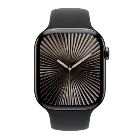 Apple Bracelete Desportiva para Apple Watch 46mm Black - M/L