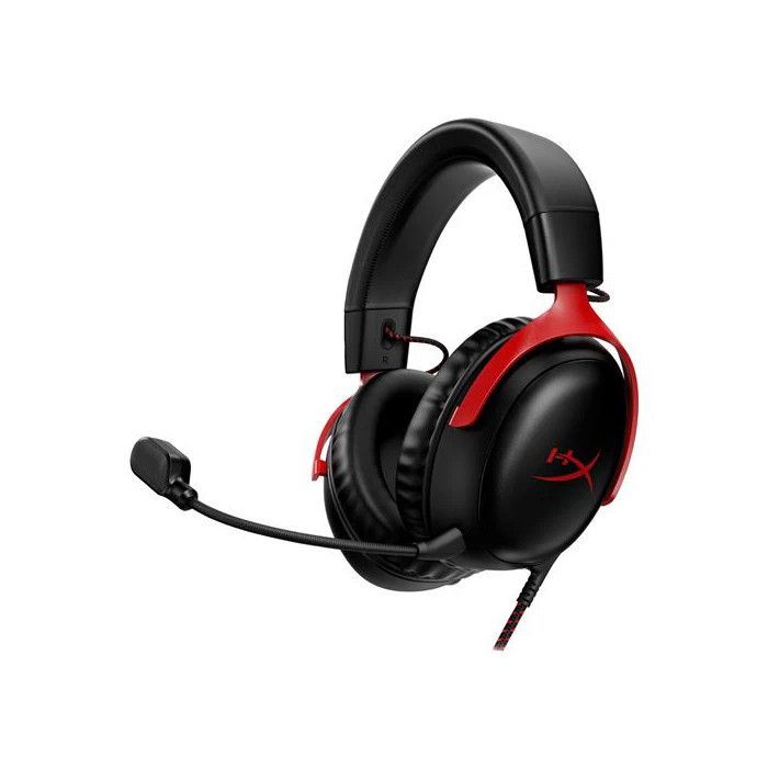 HyperX Cloud III DTS - Preto / Vermelho