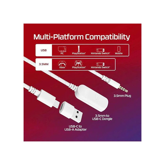HyperX Cloud III DTS - Branco