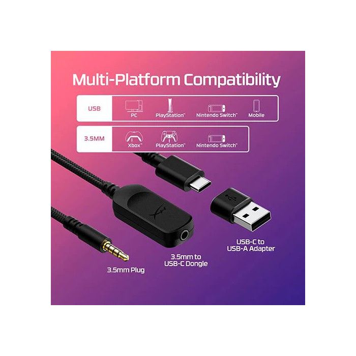 HyperX Cloud III DTS - Preto