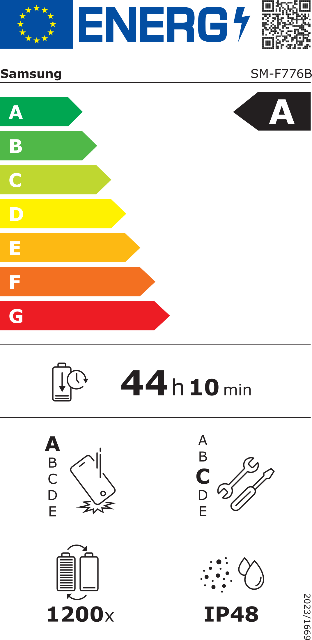 Etiqueta energética F